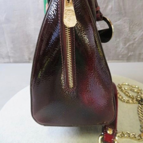 Rare Versace Vintage oxblood bag with tags - Picture 5 of 8